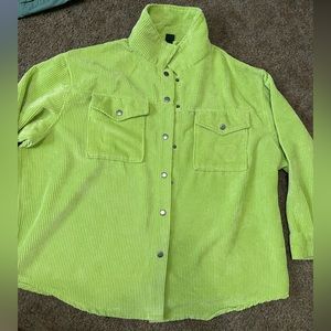 Neon oversized jacket